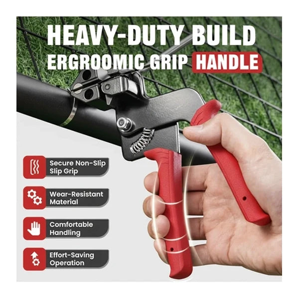 Heavy-duty build, ergonomic grip handle
