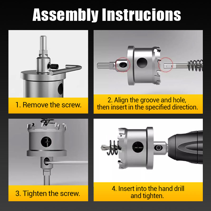Assembly in four steps