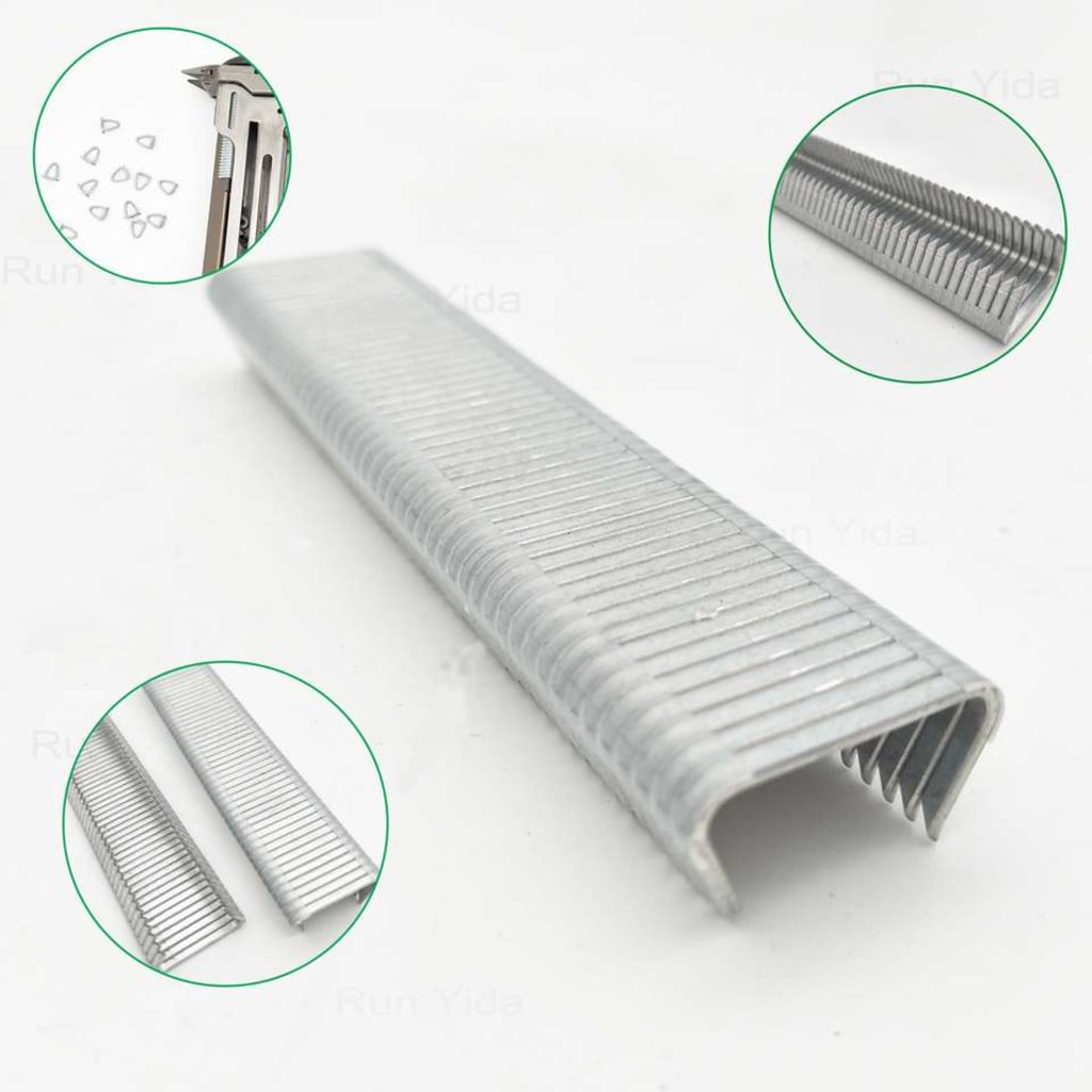 Galvanized hog ring refills 500 pcs
