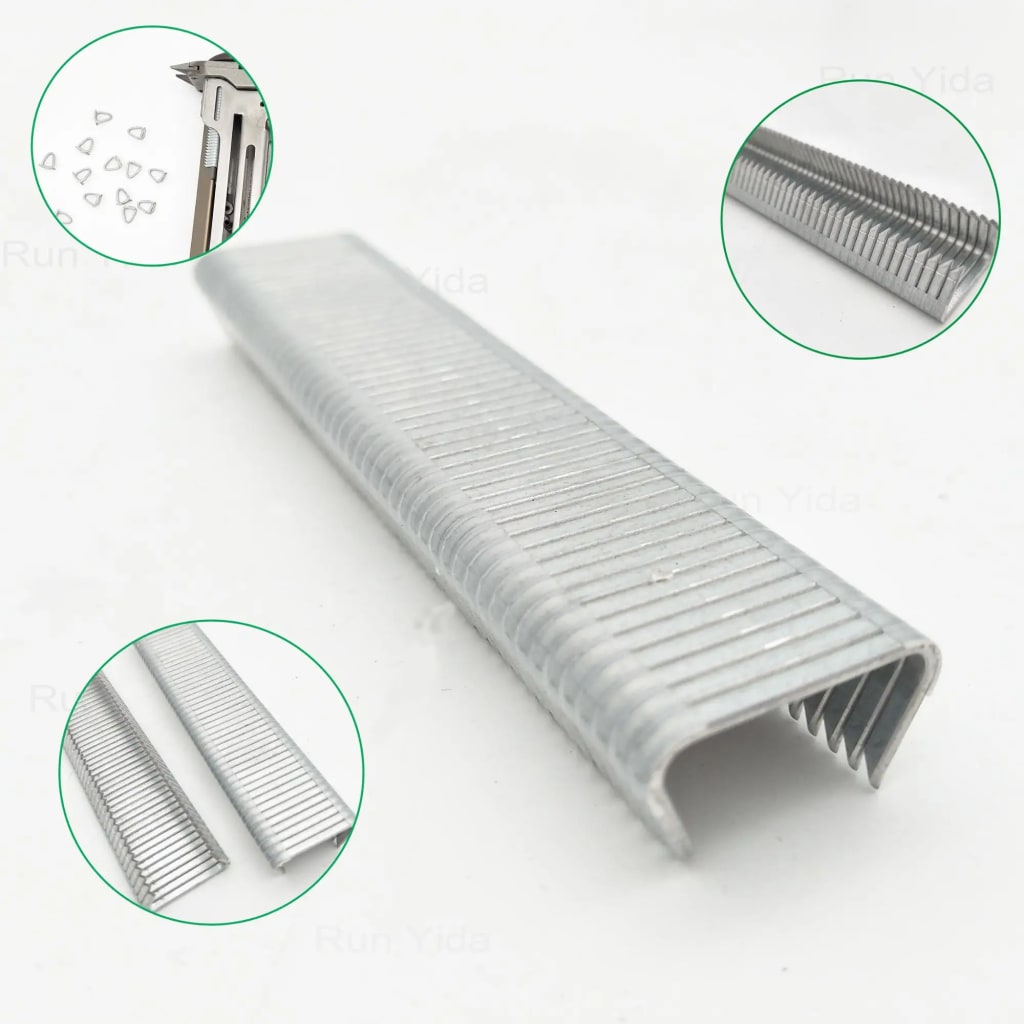 Galvanized hog ring refills 100 pcs – view 4