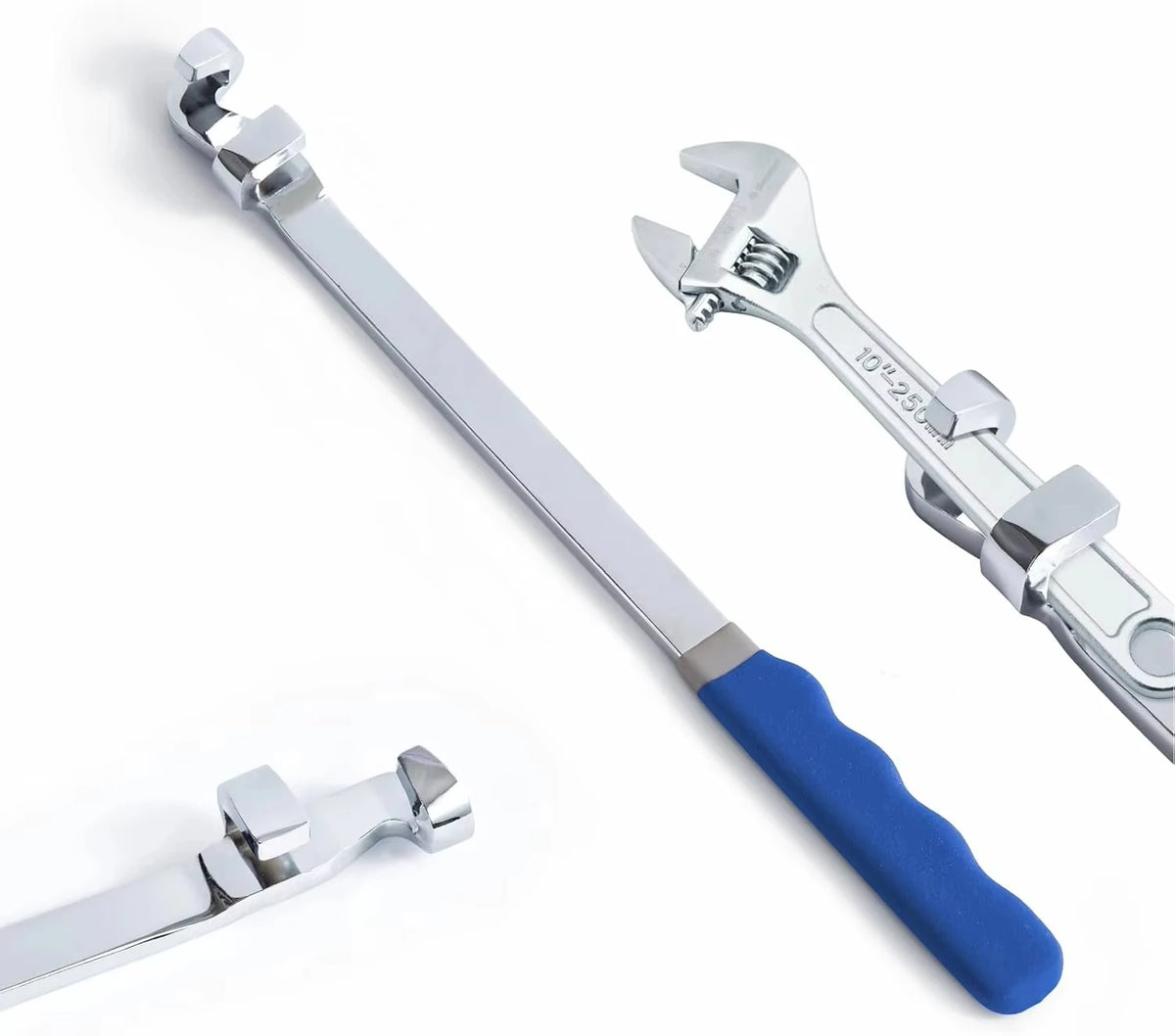 15 inch wrench extender bar hooked on a wrench