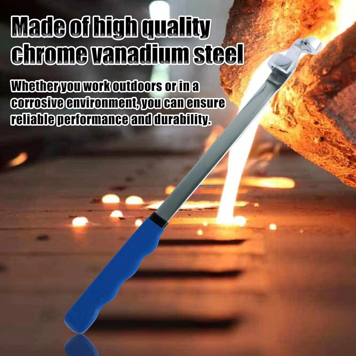 Chrome vanadium steel extender bar