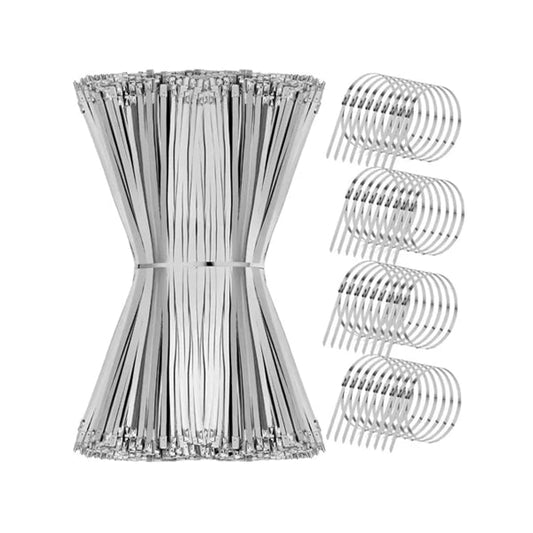 100 stainless steel zip ties